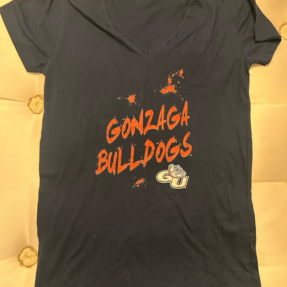 Gonzaga Bulldogs Black T-Shirt
